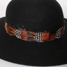 Western Feather Hat Band Pheasant Willow Lane Hat Co