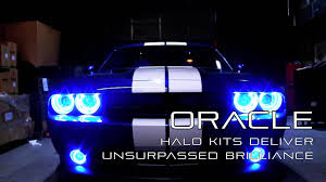 Dodge Challenger 392 Srt With Custom Oracle Halo Lights Dodge Challenger Challenger Dodge