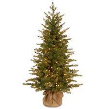 Whether you need real or fake, you'll find what your looking for it goes without saying, but christmas is simply not christmas without a tree. Find The 4ft Pre Lit Feel Real Nordic Spruce Small Artificial Christmas Tree In Burlap Clear Lights At Michaels