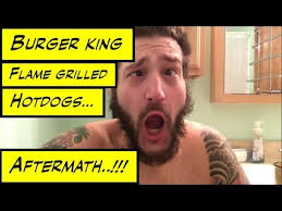 Duhop BURGER KING FLAME GRILLED HOTDOGS AFTERMATH