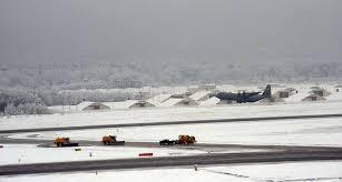 Ramstein Air Base, Germany, clears snow from the runways. - NARA ...