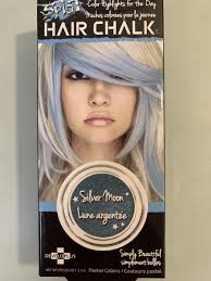 Splat Simply Beautiful Hair Chalk Color Highlights for the Day Silver Moon  3.5 G