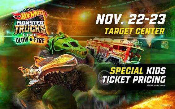 Hot Wheels Monster Trucks Live Glow N Fire | Target Center