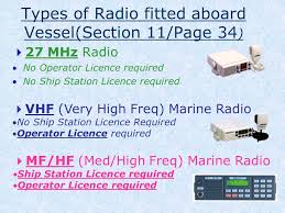 marine radio operators certificate of proficiency ppt download