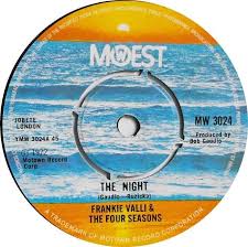 Frankie Valli Amp The Four Seasons The Night 7 034 Vinyl Classic Northern Soul Frankie Valli Four Seasons Northern Soul