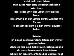 You may not have noticed we have totally lost our way are you lost in the clouds? Sido Schlechtes Vorbild Lyrics Songtext Youtube