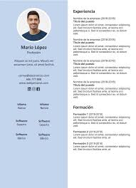 Crea tu cv en 3 simples pasos. 15 Plantillas De Curriculum Para Descargar Gratis Infojobs
