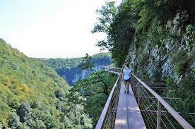 See more ideas about georgia country, georgia, tbilisi. Gordi Nogha Dzedzileti Gruzja Canyon Okatse Kanion Mapio Net