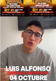 Concierto Luis Alfonso Bogota 2025 4 De Octubre