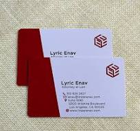 Spot UV Logo Print Customized Smooth PVC Plastic Name Card