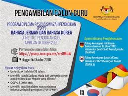 Guru interim yang sedang mengikuti kursus dalam cuti (kdc). Permohonan Guru Interim 2020
