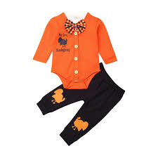 4.8 out of 5 stars 8,496. Newborn Infant Baby Boys Thanksgiving Outfit My First Thanksgiving Romper Bodysuit Turkey Pants Outfits Set 0 24 Months Buy At The Price Of 7 02 In Aliexpress Com Imall Com