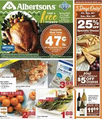 Pre cooked thanksgiving dinner albertsons world of charts 11. Albertsons Weekly Ad Nov 20 28 2019 Weeklyads2