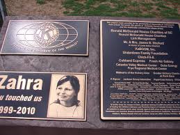 Only 10 years old at the time of her death, her dismembered remains were found in november 2010. The Zahra Baker Memorial Park Hickory Nc Memorial Letterpile