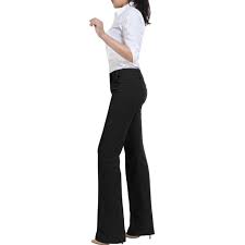 Shop dillard's collection of pants for the latest styles of black women's pants in a variety of patterns and materials. Made By Olivia Made By Olivia Women S Relaxed Boot Cut Stretch Office Pants Trousers Slacks Walmart Com Walmart Com