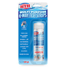 Multi Purpose 6 Way Pool Test Strips Hth Pools