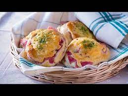 eng sub 火腿芝士面包cheese bun with ham 曼食慢语第116集 cheese buns bread bun food