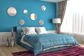 Il completo letto monocromatico dona alla stanza un look elegante ed essenziale che non stanca mai ed è facilmente abbinabile a copriletti e trapuntini con fantasie colorate. Azzurro E Verde Per Le Pareti Della Camera Matrimoniale Www Ilportaledellimbianchino Com