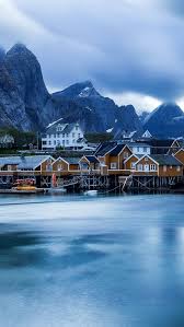 We have an extensive collection of amazing background images carefully chosen by our community. Wallpaper Norway Lofoten Islands Houses Sea 1920x1200 Hd Picture Image