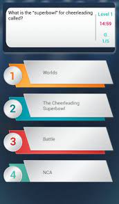 Are you ready to shoot for the stars? Cheerleading Quiz For Android Apk Download