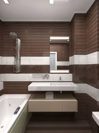 Amazing gallery of interior design and decorating ideas of white and brown bathroom in bathrooms by elite interior designers. 26 Brown And White Bathroom Tiles Ideas And Pictures 2021
