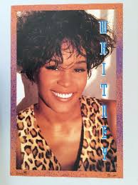WHITNEY HOUSTON, PHOTO BY RANDEE ST NICHOLAS ,AUTHENTIC 1993 POSTER