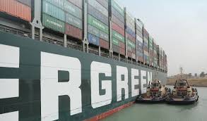 The vessel ever given (imo: Shipping Makes Alternate Suez Plans With Removal Of Evergreen Boxship Not A Given Splash247
