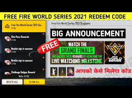 Players freely choose their starting point with their parachute, and aim to stay in the safe zone for as long. New Redeem Code Free Fire Free Fire World Series