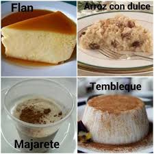 Tradicional Desserts Puerto Rico Flan Arroz Con Dulce Xmas Food Delicious Deserts Food