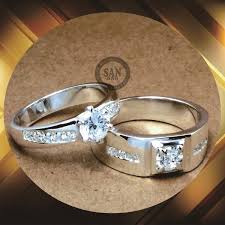 Jarang terlihat pakai cincin kawin, dewi perssik: Jual Cincin Kawin Emas Putih Dan Perak R3365 Di Lapak Cincinkawinsan Bukalapak