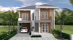 Simple awesome two-storey house design - House And Decors