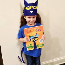 Pete The Cat Diy Costume For Book Character Day Book Character Costumes Pete The Cat Costume Pete The Cat