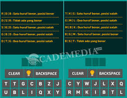 Kunci Jawaban Tebak Tebakan 2020 Tebak Kode Level 1 200 Cademedia Com