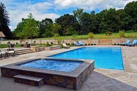 Maybe you would like to learn more about one of these? Luxury Inground Swimming Pool Spa Design Installation Bergen County Nj Traditional Pool New York By Cipriano Landscape Design Custom Swimming Pools Houzz