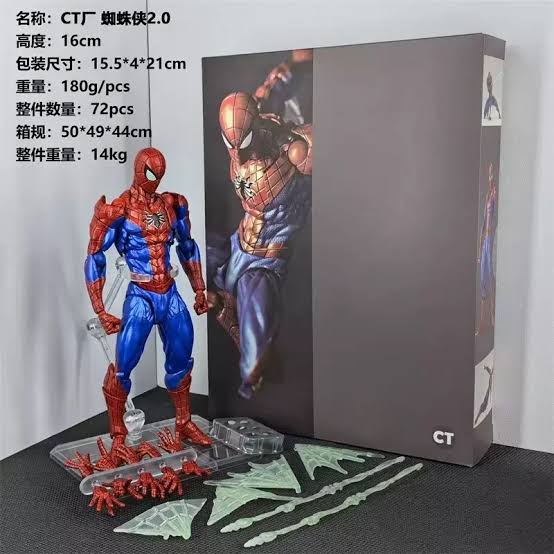 Mua bán (2ND) REVOLTECH AMAZING YAMAGUCHI SPIDER MAN VER 2.0 BOOTLEG