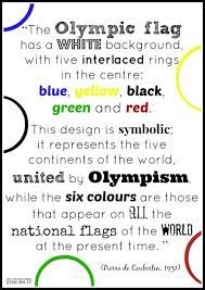 Created by pierre de coubertin, the olympic symbol consists of five interlaced rings of equal dimensions that represent the union of the five continents and the meeting of athletes at the olympic games. Olympic Rings Activities The Educators Spin On It