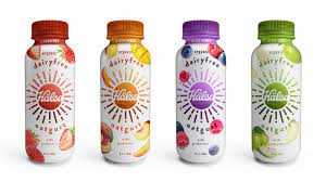 Branding For A Plant Based Dairy Free Drink Halsa Oatgurt Beverage Packaging Dairy Free Yogurt Drinks