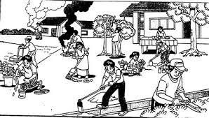 Cara menggambar dan mewarnai tema gotong royong menjaga kebersihan lingkungan youtube cara menggambar gambar kartun. Download Laporan Aktiviti Gotong Royong Gratis