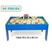 Imaginarium Mountain Rock Train Table - Natural Toys R Us