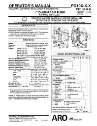 Ingersoll Rand Pd10x X X Users Manual Manualzz Com