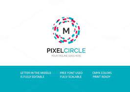 Thanks to graphicsprings you can now just pick one of our pixel logo templates and make custom changes as you please. Pixel Circle V3 Logo Pixel Circle Pixel Font Names