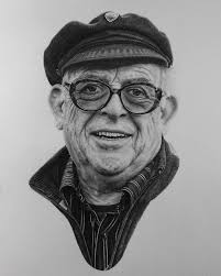 My pencil drawing of Ralph Steadman : r/drawing