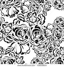Abstract Elegance Seamless Pattern With Floral Background Blume Hintergrund Vektorgrafik Illustration