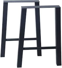 Can you expedite shipping time? Metal Furniture Legs Industrial Dining Table Legs Black Cast Iron Coffee Table Legs 28 Height 24 Wide Metal Legs For Diy Coffee Table Furniture Bench Rustic Heavy Duty Square Tube Desk Legs 2 Pcs Diy Tools