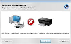 Hp Printers Unsuccessful Network Installation Error Windows Hp Customer Support