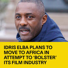 Luther' star Idris Elba announces plans to relocate to Africa, aiming to  challenge Hollywood's narrative dominance.