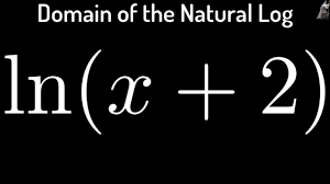 Domain Of Natural Logarithm Function F X Ln X 2 Youtube