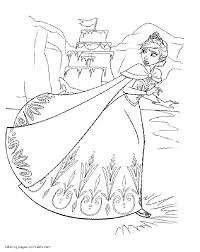 For more picture similar to the picture given above you can check the below related images segment at the end of the post or perhaps browsing by category. Coloring Pages Elsa Frozen Coloring Pages Printable Com