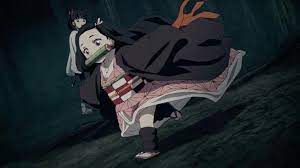 High quality nezuko running gifts and merchandise. Chibi Nezuko Running From Kanao Kimetsu No Yaiba Demon Slayer Anime Demon Nezuko Cute Demon Slayer Nezuko
