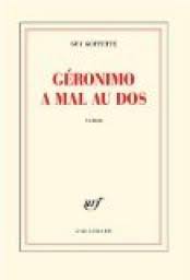 Lyrics, traduction de la chanson. Geronimo A Mal Au Dos Guy Goffette Babelio